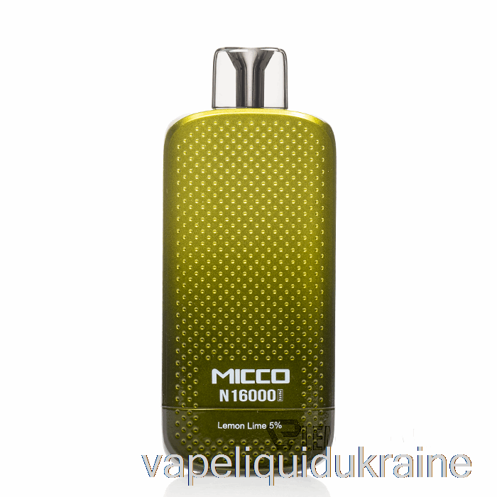 Vape Ukraine Horizontech Micco N16000 Disposable Lemon Lime